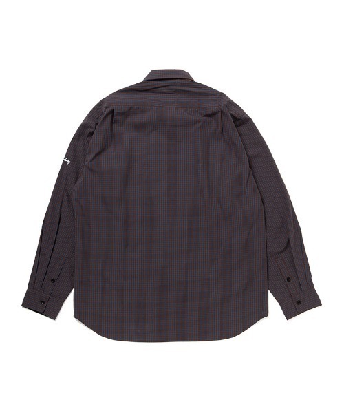 430（フォーサーティ）の「ms6214-L-S CHECK SHIRT シャツ(25-145)（シャツ/ブラウス・メンズ・ブルー系その他/ブラック×ホワイト/ブラウン系その他/チェック・0/1/2/3）」の9枚目の写真