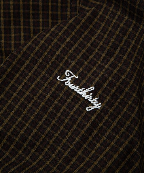 430（フォーサーティ）の「ms6214-L-S CHECK SHIRT シャツ(25-145)（シャツ/ブラウス・メンズ・ブルー系その他/ブラック×ホワイト/ブラウン系その他/チェック・0/1/2/3）」の17枚目の写真