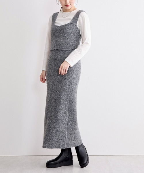 HIMIKO（ヒミコ）の「【HIMIKO】プラットフォームストレッチブーツ/651421（ブーツ・レディース・ブラック/カーキ/ベージュ・25.0cm/24.5cm/26.0cm/25.5cm/23.0cm/21.5cm/24.0cm/23.5cm/22.5cm/22.0cm/26.5cm）」の16枚目の写真