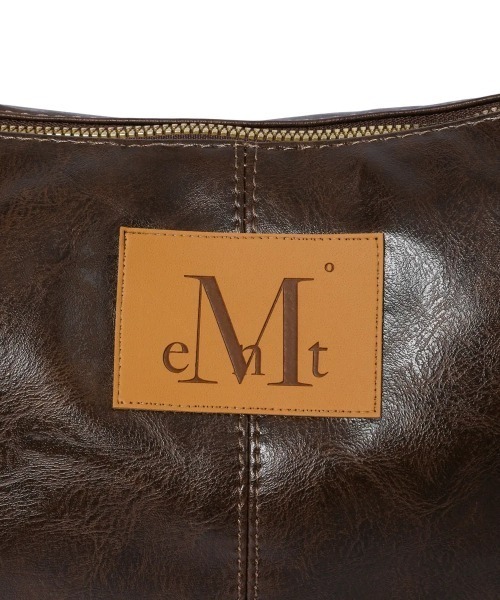 MUCENT（ムセント）の「【MUCENT】ブランド直輸入正規品/メリン ゴールドライン レザー ショルダーバッグ MERIN GOLD LINE LEATHER SHOULDER BAG（ショルダーバッグ・レディース・ブラック/ブラウン・FREE）」の10枚目の写真