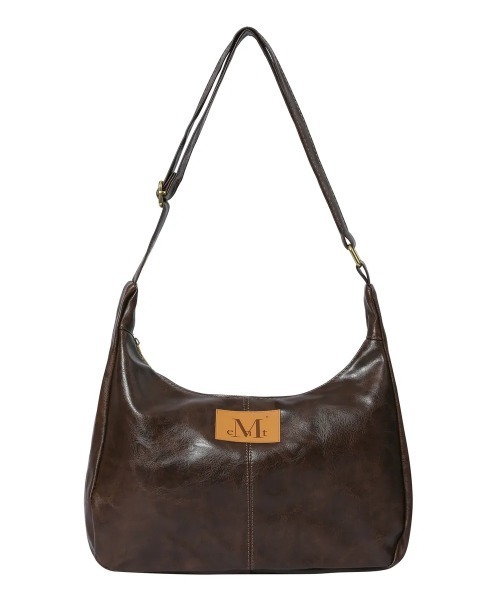 ◇MUCENT◇ブランド直輸入正規品/メリン ゴールドライン レザー ショルダーバッグ MERIN GOLD LINE LEATHER SHOULDER BAG