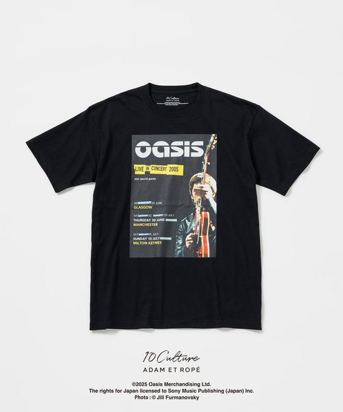 oasis 10Culture / ADAM ET ROPE'】Tour Poster Design TSH（T