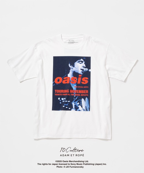 oasis 10Culture / ADAM ET ROPE'】Tour Poster Design TSH（Tシャツ