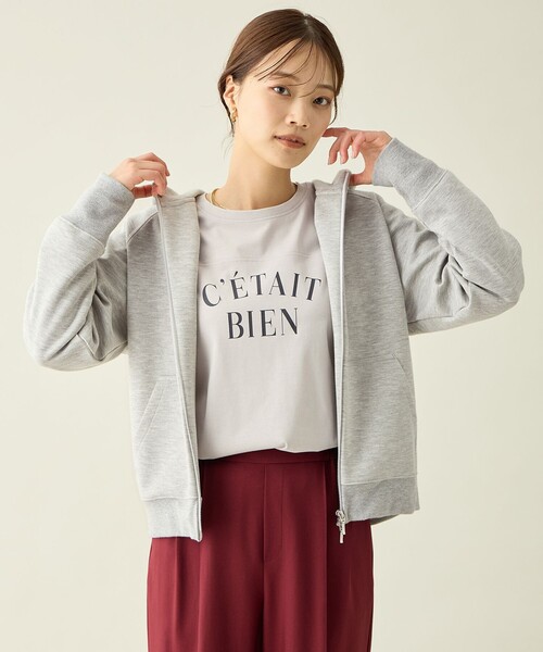 セール】ラメダンボールダブルジップパーカー（パーカー）｜ANY