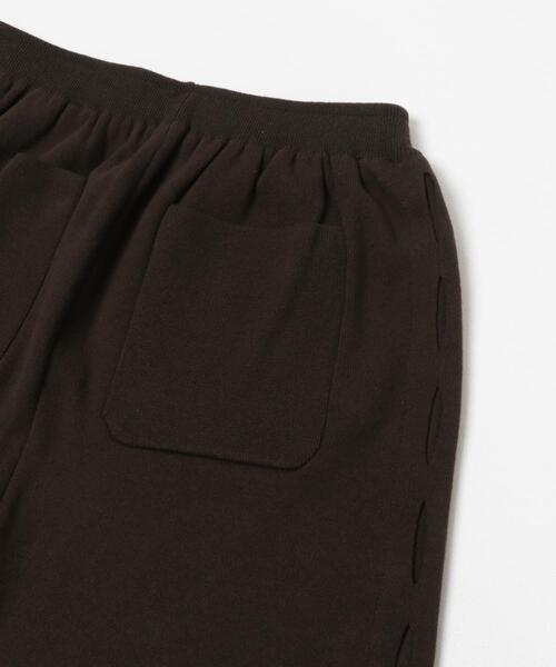 LAATO(ラート)の「sweat style knit pants(その他パンツ・レディース・オフホワイト/ブラウン・FREE/TALL)」の3枚目の写真
