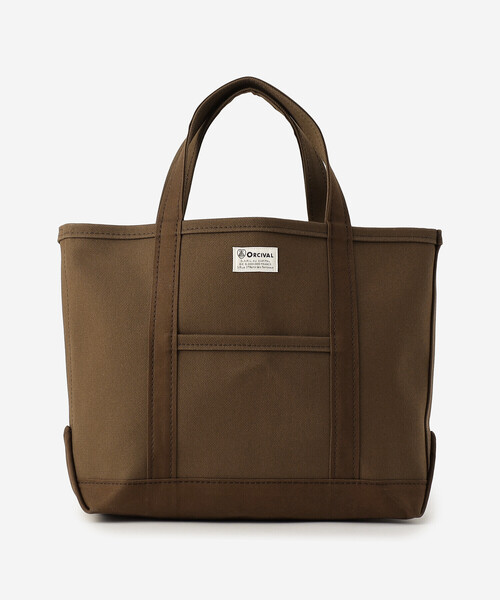 ORCIVAL（オーシバル）の「ORCIVAL | キャンバストートバッグ 中（トートバッグ・レディース・ホワイト系その他6/ブラウン/カーキ系1/チャコール/ブルー系その他5・-）」の3枚目の写真