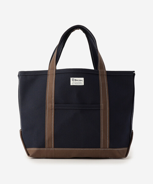 ORCIVAL（オーシバル）の「ORCIVAL | キャンバストートバッグ 中（トートバッグ・レディース・ホワイト系その他6/ブラウン/カーキ系1/チャコール/ブルー系その他5・-）」の6枚目の写真