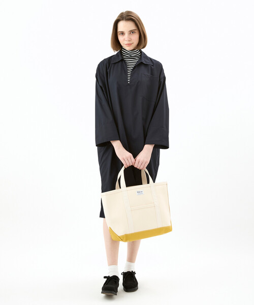 ORCIVAL（オーシバル）の「ORCIVAL | キャンバストートバッグ 中（トートバッグ・レディース・ホワイト系その他6/ブラウン/カーキ系1/チャコール/ブルー系その他5・-）」の14枚目の写真