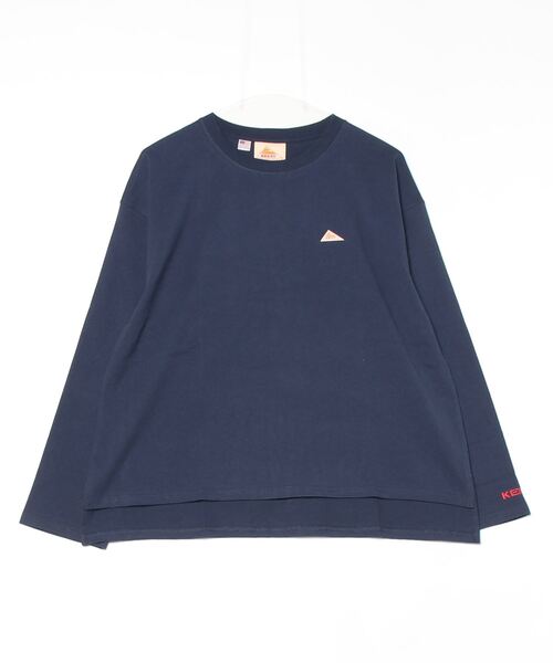 KELTY（ケルティ）の「ミニロゴボックス　L/S Tシャツ（Tシャツ/カットソー・レディース・ホワイト/ネイビー/杢グレー・FREE）」の3枚目の写真