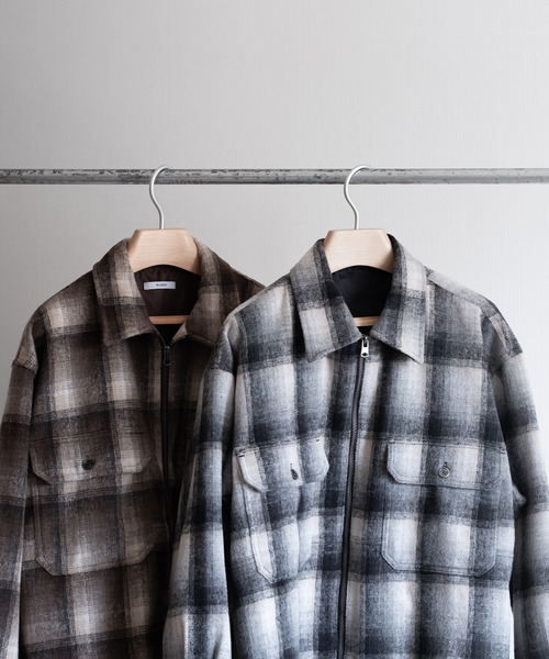 RUUBON(ルーボン)の「【RUUBON】shaggy double zip box jacket / シャギーダブルジップボックスジャケット(その他アウター・メンズ・ブラウン/ブラック・L/M/S)」の5枚目の写真