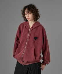ONCILY(IVF[)25AW HEART LOGO FULL-ZIP HOODIE /  n[gStWbvt[fB(p[J[)