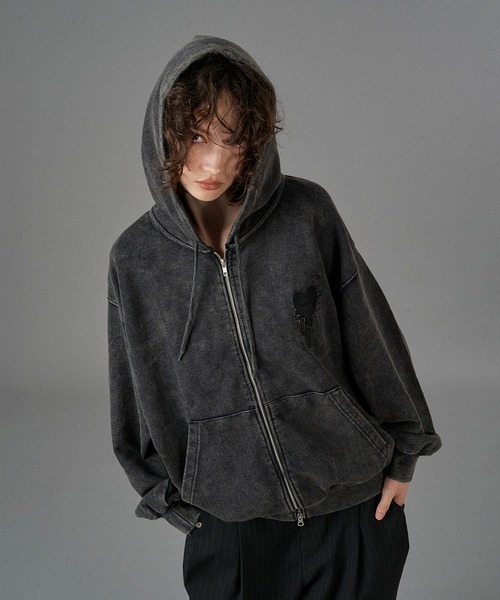 25AW HEART LOGO FULL-ZIP HOODIE / ハートロゴフルジップ