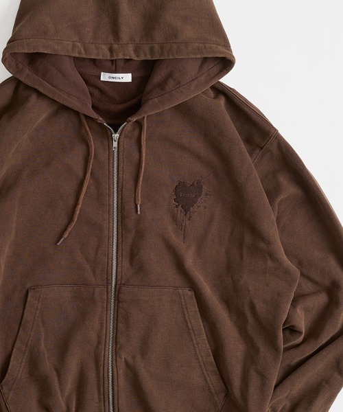 【必ずプロフィールをご覧ください】ハート 25AW HEART LOGO FULL-ZIP HOODIE / ハートロゴフルジップ