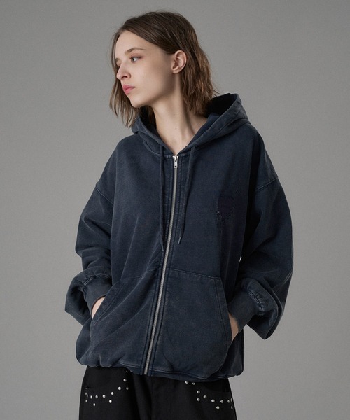 25AW HEART LOGO FULL-ZIP HOODIE / ハートロゴフルジップフーディ