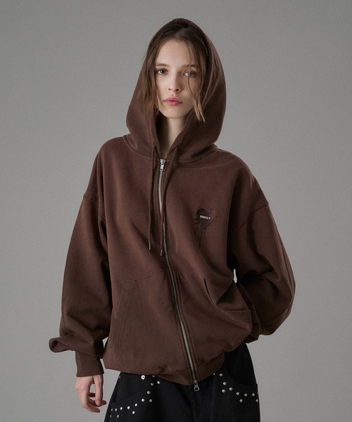 25AW HEART LOGO FULL-ZIP HOODIE / ハートロゴフルジップフーディ
