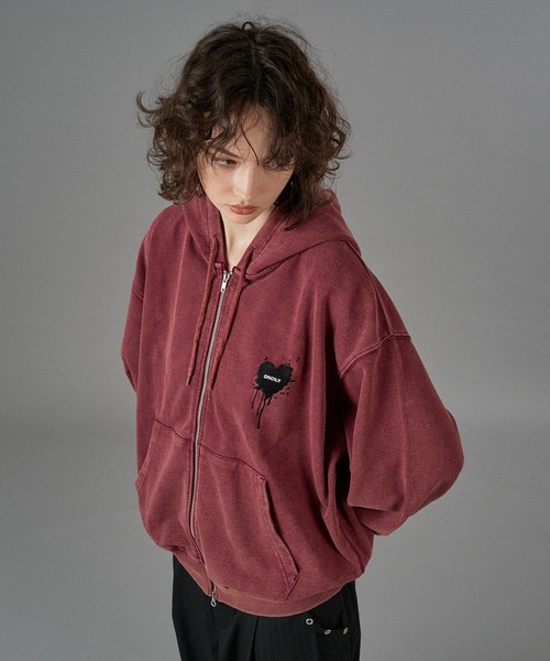 p(R)ojectR® Heart Logo Parker Mサイズ最終値下げ Amazon.co.jp: p R ojectR? Heart Logo hoodie ピンク XL : ホビー