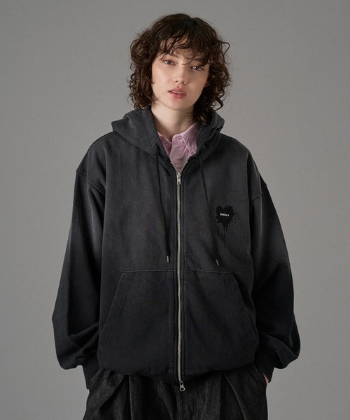 25AW HEART LOGO FULL-ZIP HOODIE / ハートロゴフルジップ