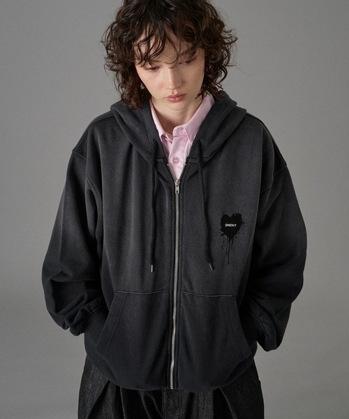 25AW HEART LOGO FULL-ZIP HOODIE / ハートロゴフルジップ