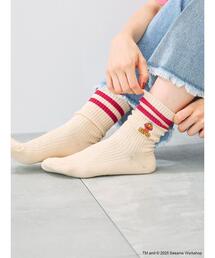 ♥️新品未使用品❁Samansa Mos2ソックス4足Set(ハイソックス含む)♥️ Samansa Mos2（サマンサ モスモス）の「【Alice×SamansaMos2