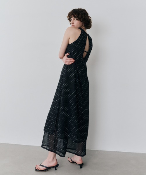 HANNE(アン)の「シアードットレイヤードオールインワン(つなぎ/オールインワン・レディース・ネイビー/ブラック/ホワイト・SMALL/MEDIUM)」の22枚目の写真
