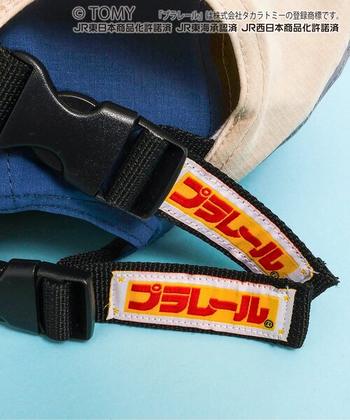 BIT'Z（ビッツ）の「【コラボ】プラレール刺繍キャップ（キャップ・キッズ・ネイビー/アイボリー・50/54）」の5枚目の写真