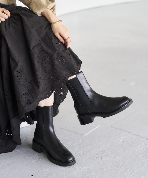 LE TALON ルタロン TRACK SOLE LONG BOOTS トラックソールロングブーツ / Track Sole Long Boots | FICTION