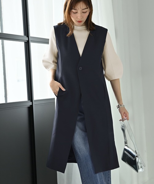 Kana Oyama×BLK001】ロングジレ／DELI size 