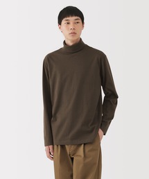 紳士　起毛タートルネック長袖Ｔシャツ