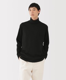 紳士　起毛タートルネック長袖Ｔシャツ