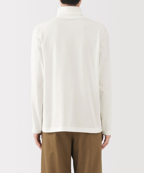 紳士 起毛タートルネック長袖Tシャツ（Tシャツ/カットソー）｜無印
