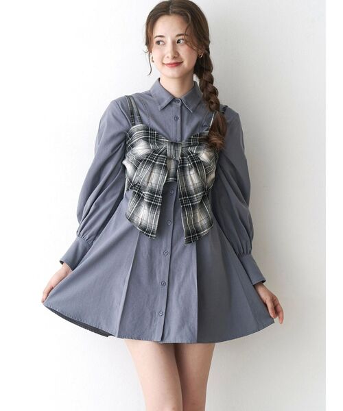 CALNAMUR（カルナムール）の「リボンビスチェ（キャミソール・レディース・ブラック/ブラウン/キャメル・FREE）」の10枚目の写真