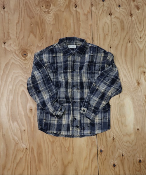 KAPITAL KOUNTRY ダメージ加工 チェック ネル シャツ KAPITAL KOUNTRY ダメージ加工 チェック ネル シャツ kapital kountry