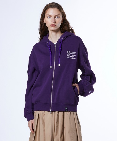 Champion×DSC Zip Hooded Sweat Shirt（パーカー）｜DOUBLE STANDARD