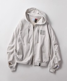 DOUBLE STANDARD CLOTHING(_uX^_[hN[WO)Champion×DSC Zip Hooded Sweat Shirt(p[J[)