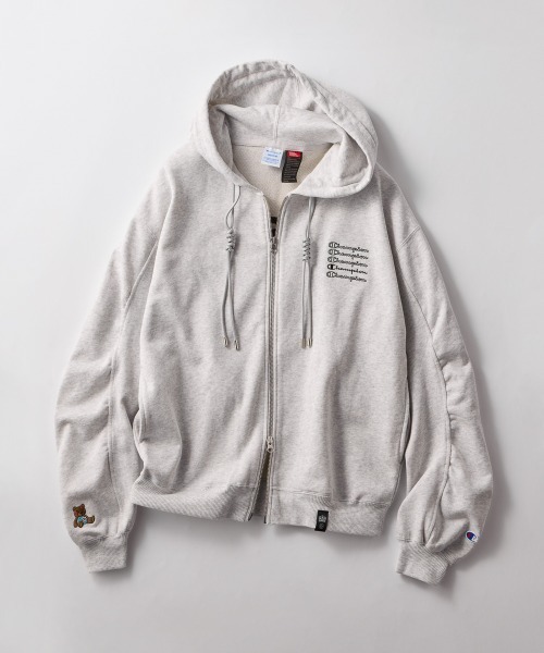 Champion×DSC Zip Hooded Sweat Shirt（パーカー）｜DOUBLE STANDARD