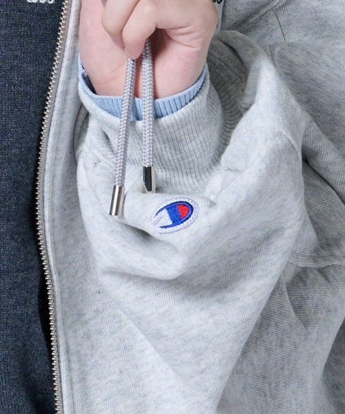 Champion×DSC Zip Hooded Sweat Shirt（パーカー）｜DOUBLE