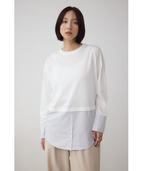 セール】アソートデザインレイヤードトップス（Tシャツ/カットソー