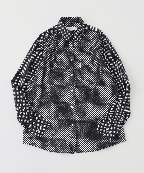 417 EDIFICE（フォーワンセブンエディフィス）の「CHEMISE TRADITION POIS（シャツ/ブラウス・メンズ・ブラック・X-LARGE/LARGE）」の6枚目の写真