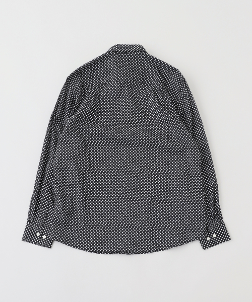 417 EDIFICE（フォーワンセブンエディフィス）の「CHEMISE TRADITION POIS（シャツ/ブラウス・メンズ・ブラック・X-LARGE/LARGE）」の7枚目の写真