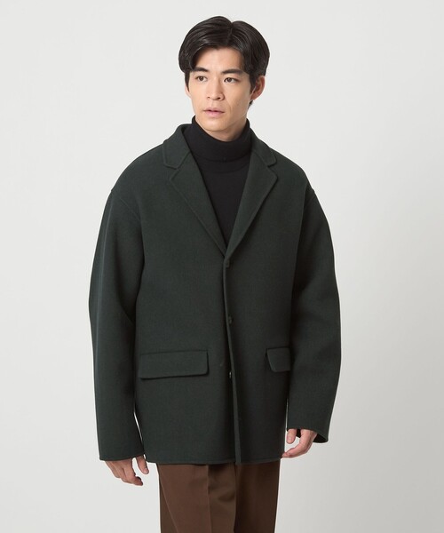 ウール ナイロン リバー ジャコット アウター（その他アウター