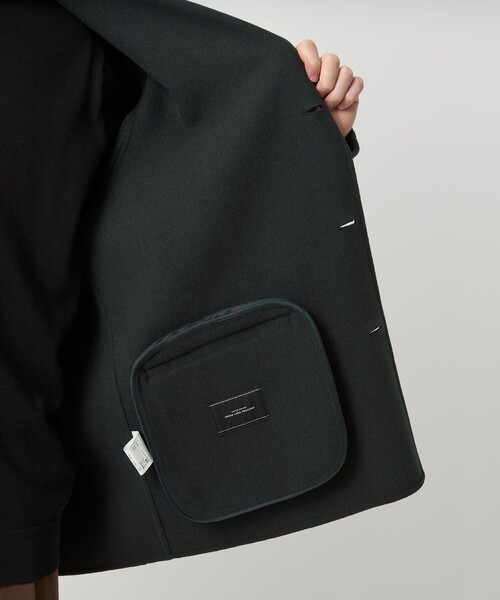 green label relaxing(グリーンレーベルリラクシング)の「ウール ナイロン リバー ジャコット アウター(その他アウター・メンズ・ダークグリーン/ネイビー・S/M/L/XL)」の14枚目の写真