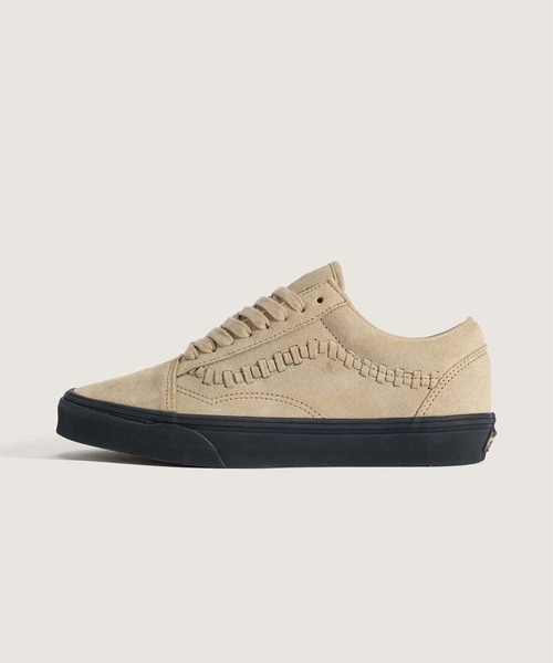 VANS(バンズ)の「オールドスクール / Old Skool Crafted Stripe Incen VN000E9TDRT1(スニーカー・メンズ・タン・5/5.5/6/6.5/7/7.5/8/8.5/9/9.5/10/10.5/11/11.5/12/4.5/4)」の1枚目の写真