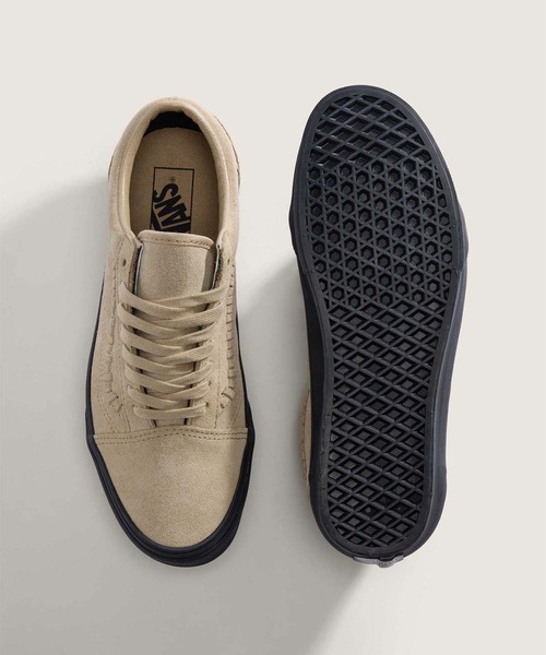 VANS(バンズ)の「オールドスクール / Old Skool Crafted Stripe Incen VN000E9TDRT1(スニーカー・メンズ・タン・5/5.5/6/6.5/7/7.5/8/8.5/9/9.5/10/10.5/11/11.5/12/4.5/4)」の3枚目の写真