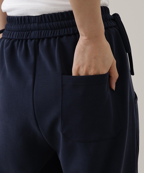 Lace Ladies（レースレディース）の「選べるサイズ レングス タック サイド リボン スウェット パンツ（その他パンツ・レディース・ネイビー/ブラック・155/160/165）」の11枚目の写真
