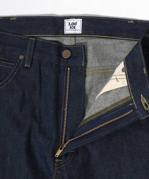 Lee（リー）の「2025AW Lee/リー【101 100周年記念】ANNIVERSARY RIDERS101 STRAIGHT ライダース ストレートデニムパンツ（デニムパンツ・メンズ・ノンウォッシュ・L/XL/M）」の7枚目の写真