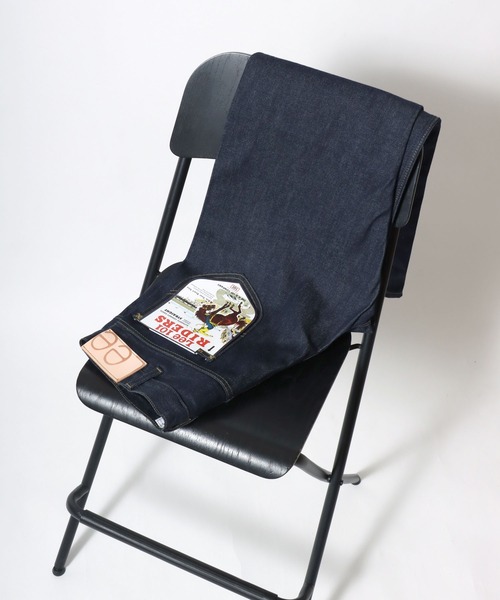 Lee（リー）の「2025AW Lee/リー【101 100周年記念】ANNIVERSARY RIDERS101 STRAIGHT ライダース ストレートデニムパンツ（デニムパンツ・メンズ・ノンウォッシュ・L/XL/M）」の13枚目の写真