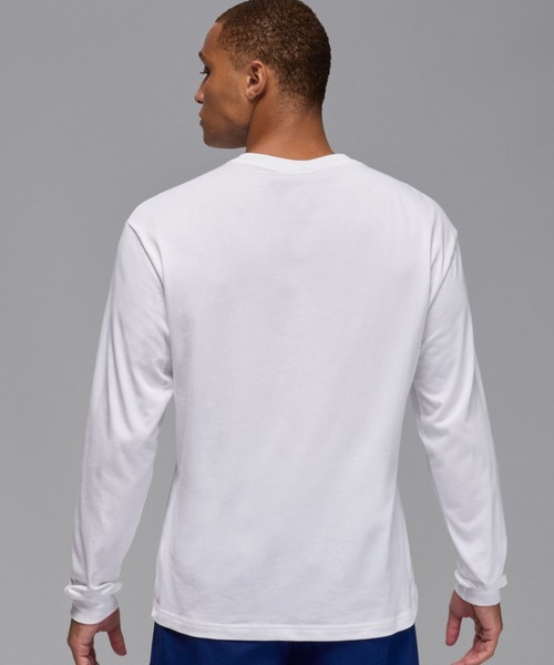 JORDAN BRAND(ジョーダンブランド)の「JORDAN BRAND M J FLT MTNSIDE GFX LS CREW / ジョーダン ブランド ジョーダン FLT MTNSIDE GFX L/S クルー / NIKE【SP】(Tシャツ/カットソー・メンズ・ホワイト・S/M/L/XL/XXL)」の8枚目の写真