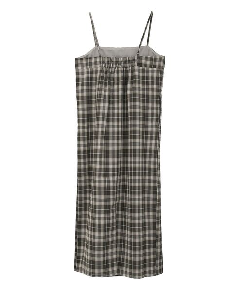 AMERICAN HOLIC(アメリカンホリック)の「タック切替キャミワンピース(ワンピース・レディース・ブラック/グレー/チェック・L/M)」の14枚目の写真