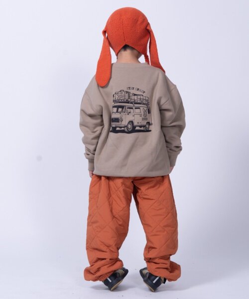 セール】【DOD】【キッズ】クルマノタビット（スウェット）｜DOD