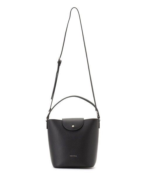 TOCCA(トッカ)の「PETAL SILHOUETTE LEATHER BAG レザーバッグ(ハンドバッグ・レディース・ブラック系/ベージュ系/アイボリー系・F)」の19枚目の写真